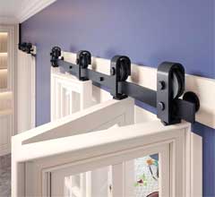 Bifold Track Kit for Barn Doors