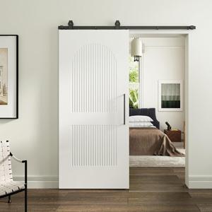 Reeded Arc Sliding Door