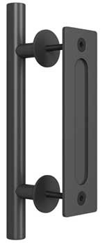 Black Barn Door Handle Hardware for Sliding Door