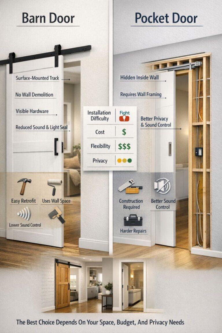 Barn Door Vs Pocket Door