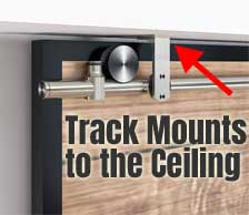 Ceiling Track for Double Barn Doors