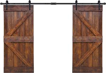 Double Barn Door Set