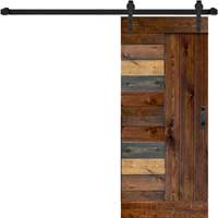 Reclaimed Wood Interior Barn Door