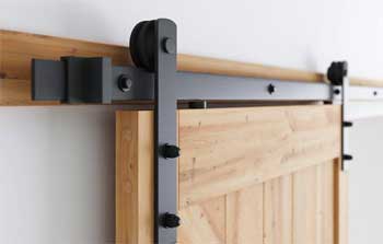 Sliding Door Track - DIY